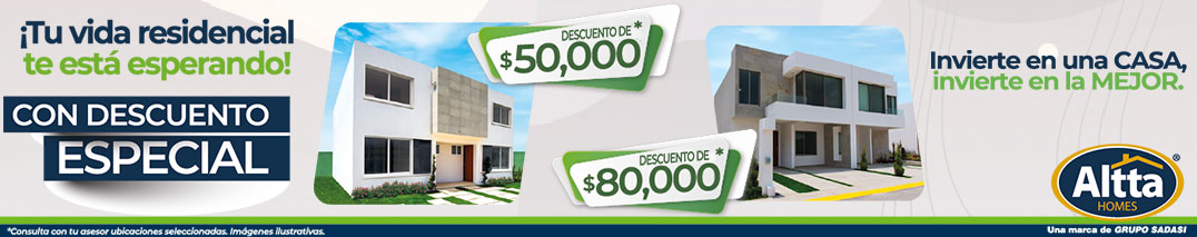 Compra tu casa en Privadas del Bosque con descuento especial Compra tu casa en Privadas del Bosque con descuento especial